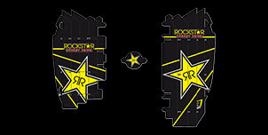 Adesivi griglia radiatore Beta RR 498 (13-14) Rockstar Energy