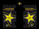 Adesivi griglia radiatore Yamaha YZ 250 (02-20) Rockstar Energy