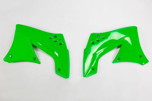 Convogliatori radiatore Kawasaki KX 450 F (10-11) verdi