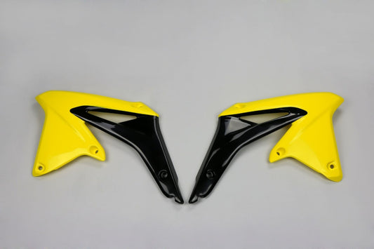 Convogliatori radiatore Suzuki RMZ 450 (08) gialli e blu*