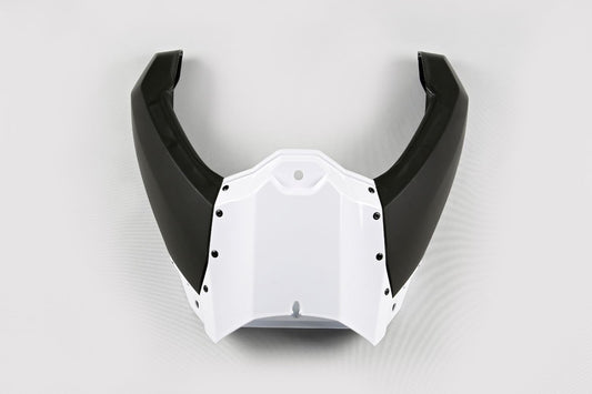 Coperchio cassa filtro Yamaha YZ 450 F (14-17) bianco e nero