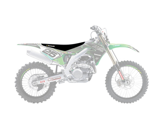 Coprisella Blackbird Kawasaki KX 450 F (19-20) pyramid nero