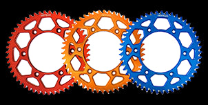 Corona NRTeam Ergal KTM 85 SX (03-20) 48 denti passo 428 arancione