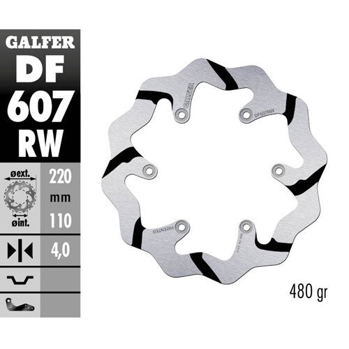 Disco freno Galfer Race KTM 530 EXC-F (08-11) posteriore