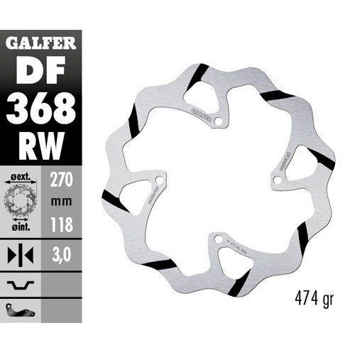 Disco freno Galfer Race Suzuki RMZ 450 (18-20) anteriore