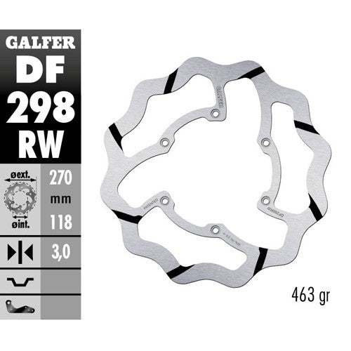 Disco freno Galfer Race Yamaha YZ 450 F (16-20) anteriore