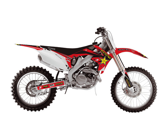 Kit grafiche + Coprisella Honda CRF 450 R (09-12) Rockstar Energy