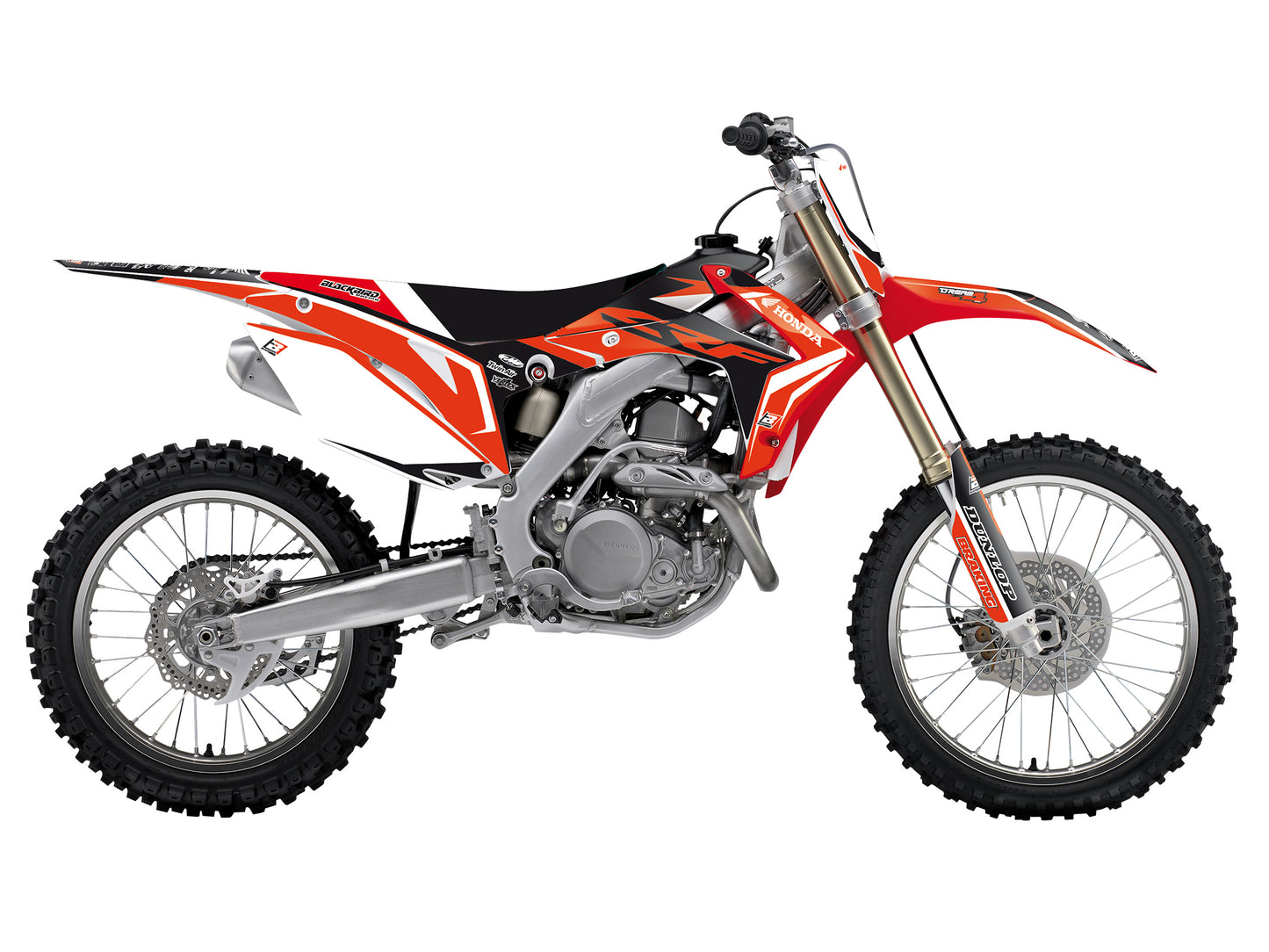 Kit grafiche + Coprisella Honda CRF 450 R (13-16) Dream 4