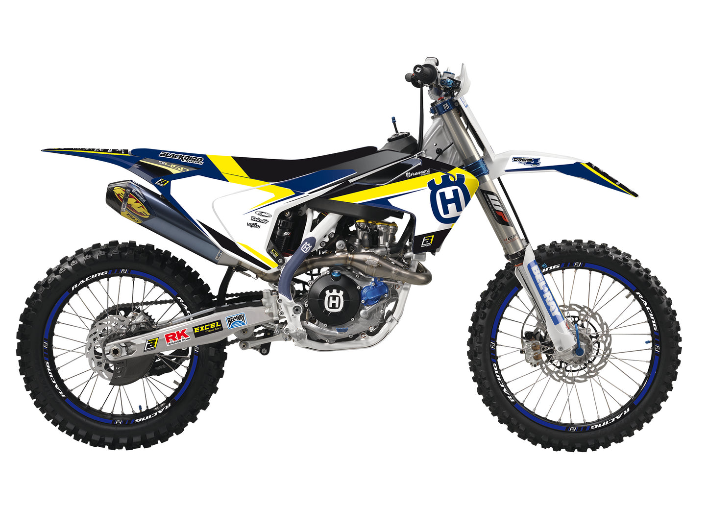 Kit grafiche + Coprisella Husqvarna 501 FE (17-19) Dream 4