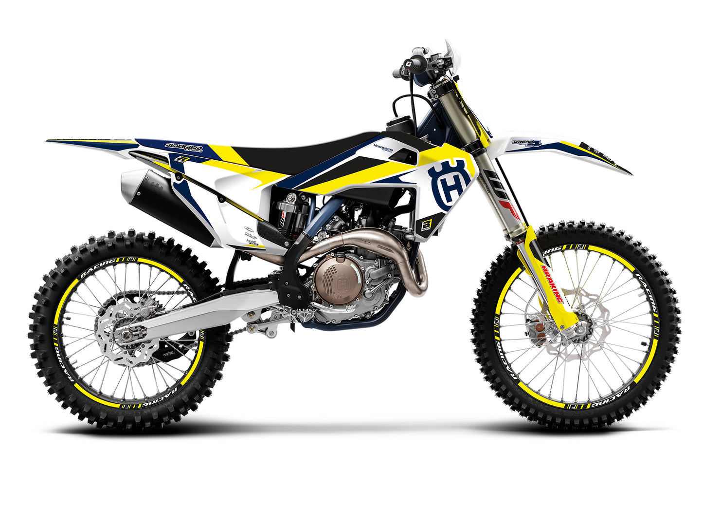 Kit grafiche + Coprisella Husqvarna 501 FE (20) Dream 4