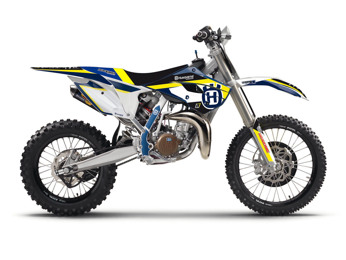 Kit grafiche + Coprisella Husqvarna 85 TC (14-17) Dream 4