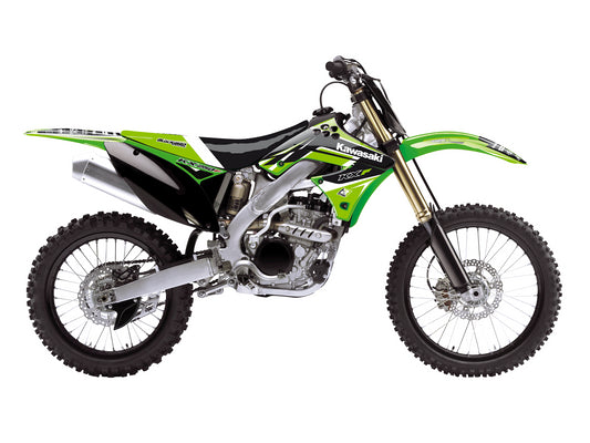 Kit grafiche + Coprisella Kawasaki KX 250 F (09-12) Dream 4