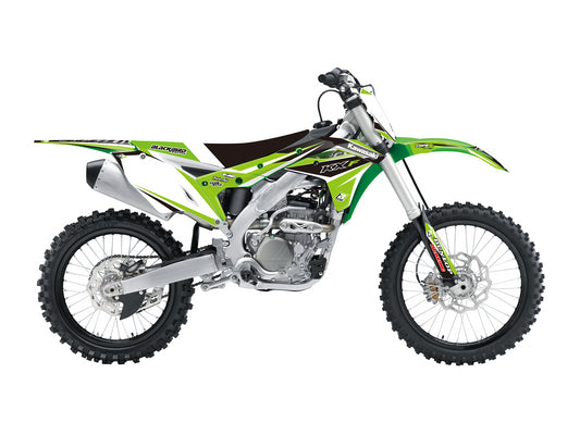 Kit grafiche + Coprisella Kawasaki KX 250 F (17-20) Dream 4