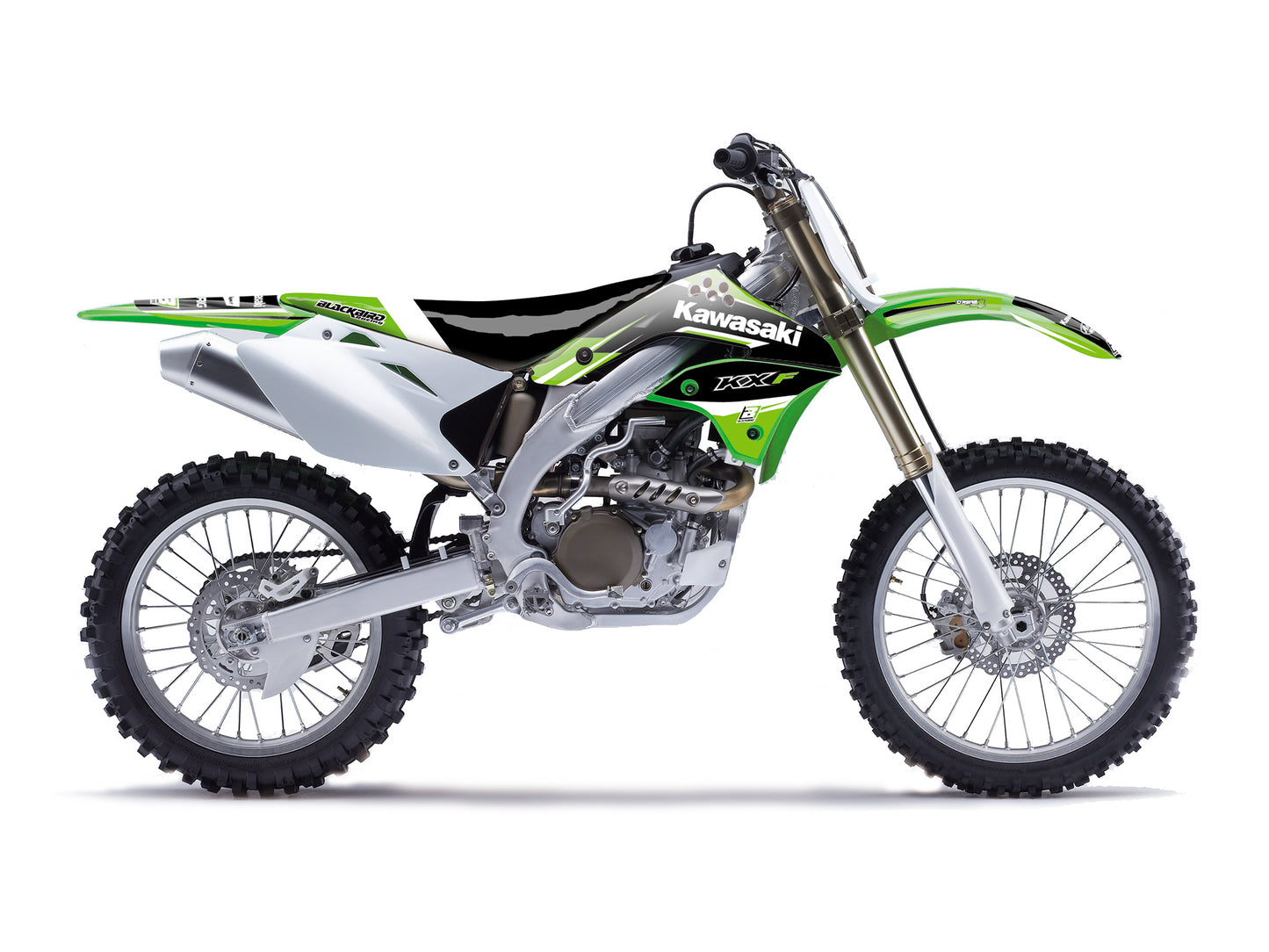 Kit grafiche + Coprisella Kawasaki KX 450 F (06-08) Dream 4