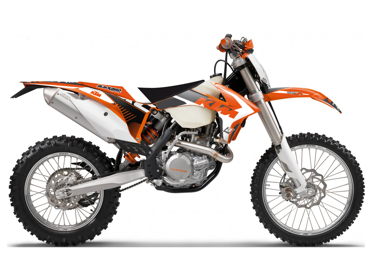 Kit grafiche + Coprisella KTM 500 EXC-F (12-13) Dream 4