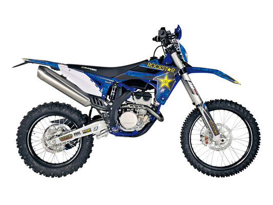 Kit grafiche + Coprisella Sherco 450 SEF-R (15-16) Rockstar Energy