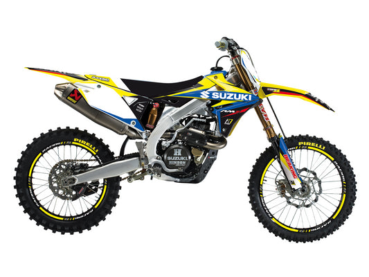 Kit grafiche + Coprisella Suzuki RMZ 450 (18-20) Dream 4