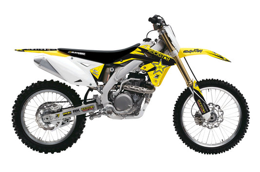 Kit grafiche + Coprisella Suzuki RMZ 450 (08-17) Rockstar Energy