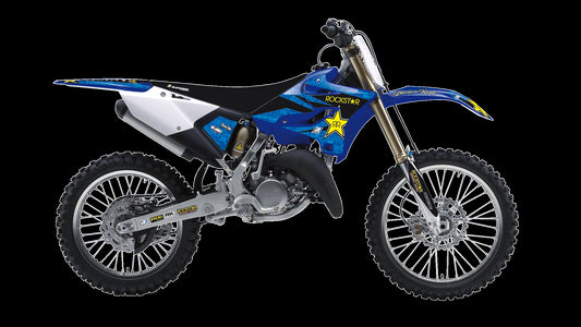 Kit grafiche + Coprisella Yamaha YZ 250 (15-20) Rockstar Energy