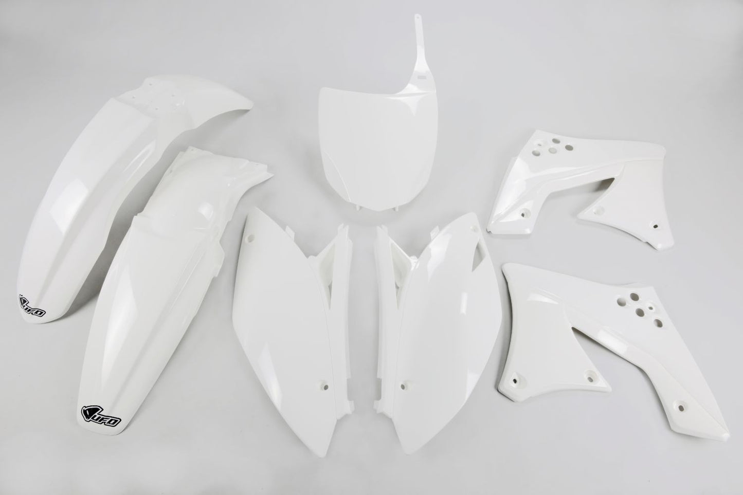 Kit plastiche Kawasaki KX 250 F (10-11) - colore bianco