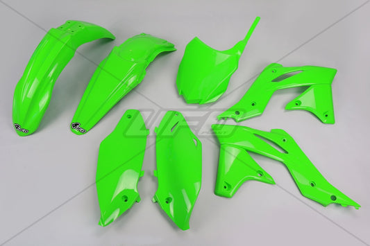 Kit plastiche Kawasaki KX 250 F (14-16) - colore verde