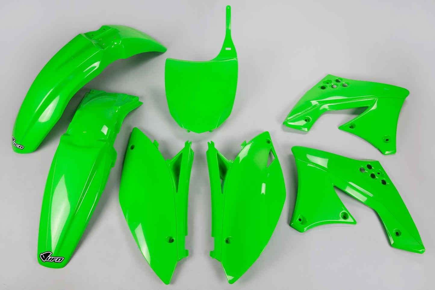 Kit plastiche Kawasaki KX 450 F (09-11) - colore verde