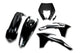 Kit plastiche KTM 500 EXC-F (12-13) - colore nero