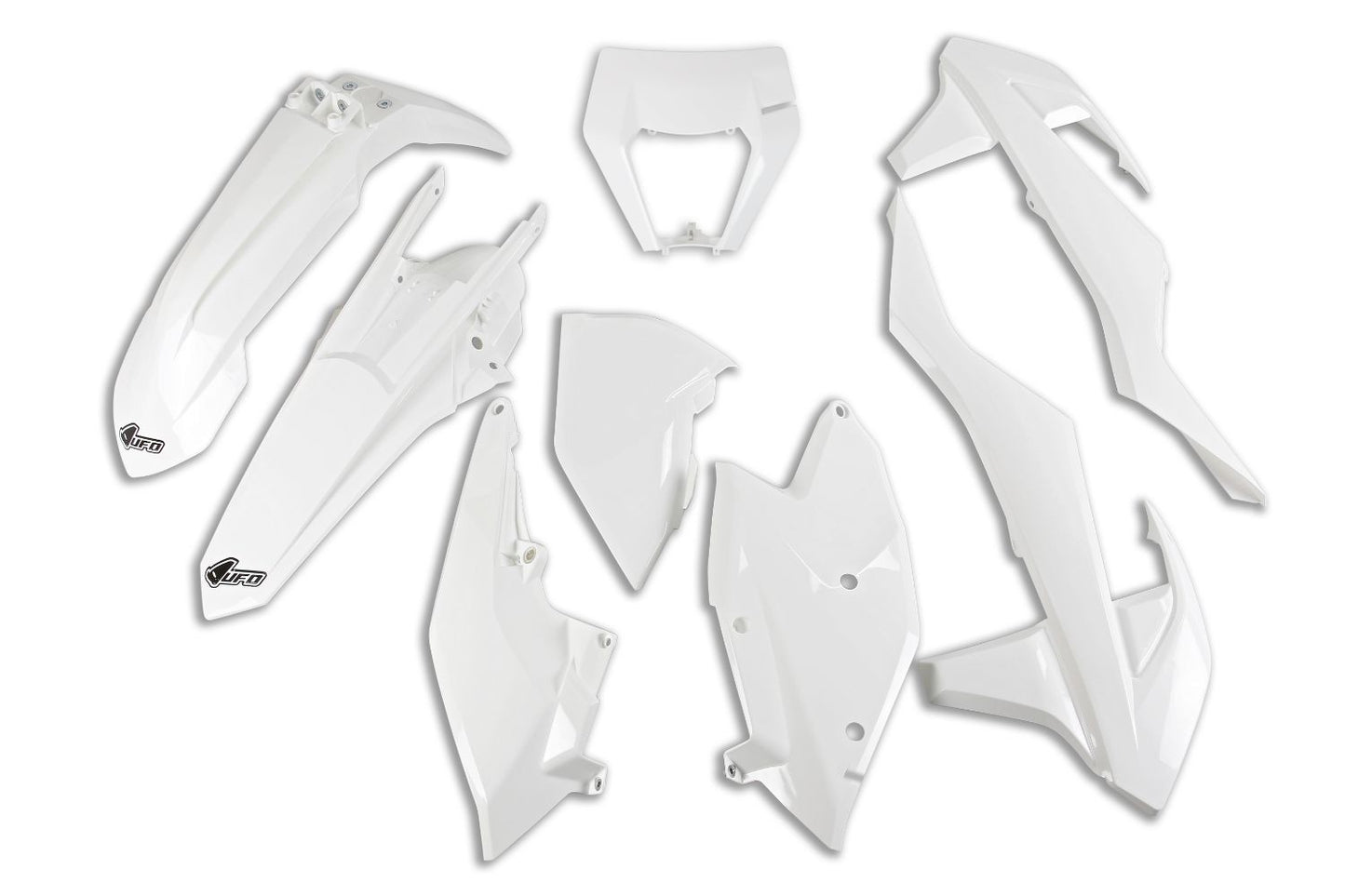 Kit plastiche KTM 500 EXC-F (17-19) - colore bianco