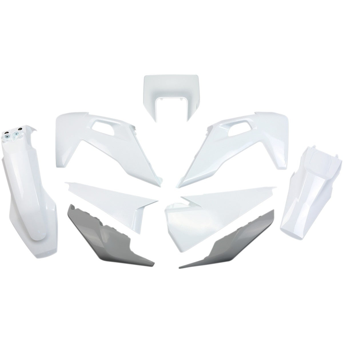 Kit plastiche KTM 500 EXC-F (20) - colore bianco