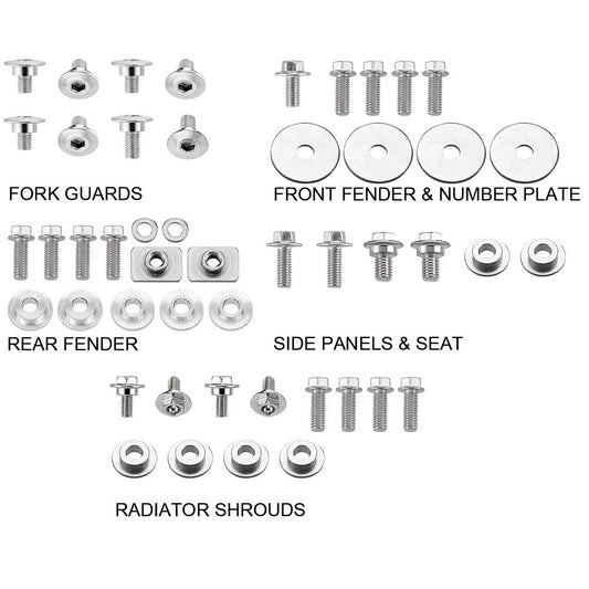 Kit viti plastiche Honda CRF 450 X (05-16)