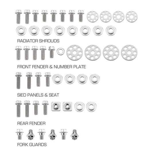 Kit viti plastiche Suzuki RMZ 450 (08-17)