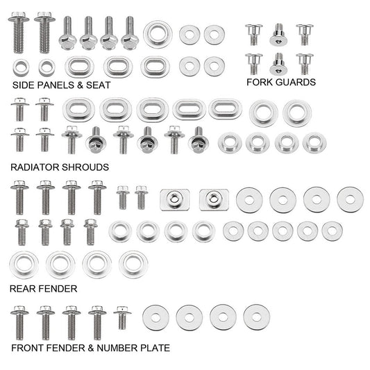 Kit viti plastiche Yamaha YZ 450 F (18-19)