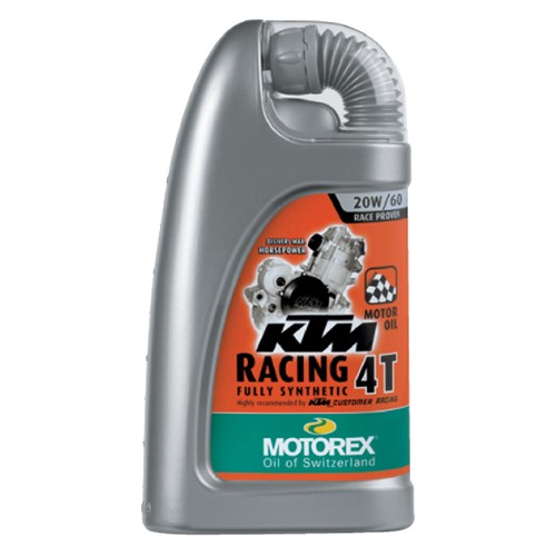 Olio motore Motorex KTM Racing 4T 20W60 - 1lt