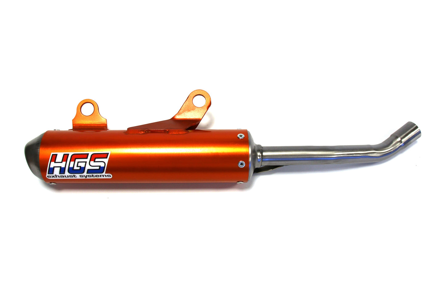 Scarico HGS KTM 150 SX (19-20) - silenziatore anodizzato arancione